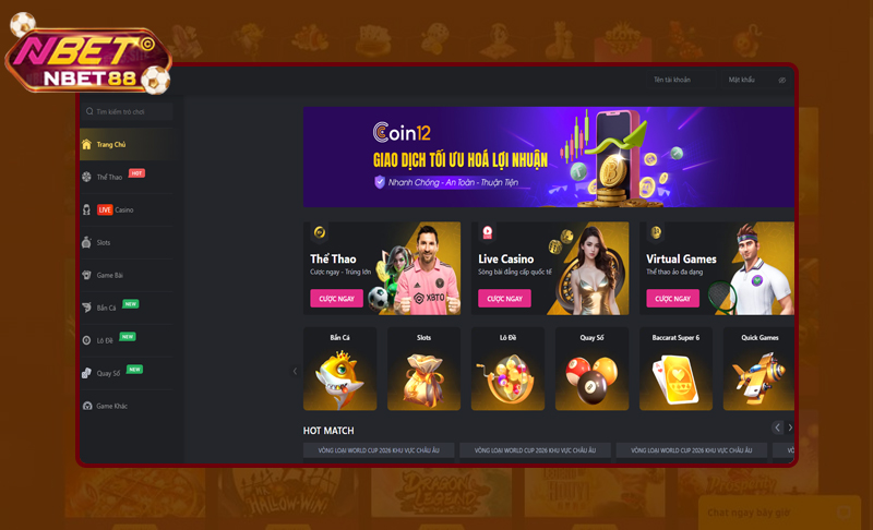 Nhà cái NBET là trang soi kèo uy tín đứng đầu thị trường